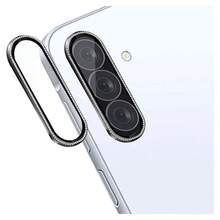 1片装 Galaxy A56/A36/A26 水钻金属一体式镜头膜，镶钻摄像头钢化玻璃保护膜，多种颜色可选：银色/黑色/粉色/紫色/蓝色/金色，镜头保护膜，防摔防刮，适用于日常、办公、家庭使用，防水防震防刮。 - 彩色 - 查看 27