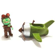 Juguete lanzador de pelotas Plantas vs Zombies avión disparador plástico juego infantil de destreza regalo divertido para niños y coleccionistas - Multicolor - Ver 1