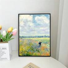 1 tấm áp phích nghệ thuật phim trường phái ấn tượng trừu tượng phong cách Claude Monet trang trí tường phòng bar quà tặng khung tùy chọn - Nhiều màu - Xem 16
