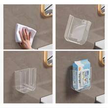[Popular Choice] Bathroom Non Perforated Wall Mounted Wet Tissue Storage Box With Large Opening And Strong Load-Bearing Capacity