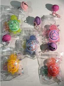 2/10pcs. Turtle Resin Pendant Glow-In-The-Dark Turtle Popular Blind Bag Resin Pendant Turtle Bag Key Chain Couple