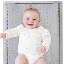 1 Stück Baby Wickelauflage & Kleinkind-Wickelmatte, aus Fleece gefertigt, passt fest auf den Wickeltisch, rutschfest, für einfachen Wickelvorgang, 31in*16in