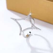1 Set Small-Brand Minimalist Design Jewelry Set - Necklace & Earrings, Suitable For Everyday Commuting Wear