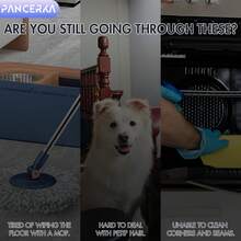 PANCERKA Mocny odkurzacz pionowy 16000 PA, wielofunkcyjny ręczny odkurzacz do dywanów o mocy 400 W z 9 zestawami próżniowymi, 5-metrowy przedłużany kabel, zmywalny filtr, pionowy odkurzacz idealny do czyszczenia podłóg, dywanów i ciasnych przestrzeni (wtyczka EU)