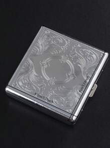 20 Pack Cigarette Box Carved With Men's Personalized Creative Flip Cover Cigarette Holder, Portable Fragrance Box, High Aesthetic Value