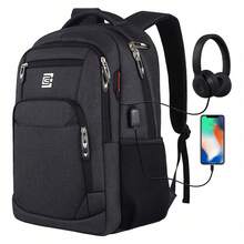 Men Functional Backpacks - Black - View 1