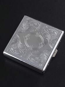 20 Pack Cigarette Box Carved With Men's Personalized Creative Flip Cover Cigarette Holder, Portable Fragrance Box, High Aesthetic Value