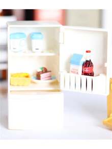 1:12比例迷你娃娃屋厨房玩具，打造独特时尚的微观世界，提升氛围。迷你过家家食物模型，适合装饰、收藏，也可作为返校、圣诞节或生日礼物送给亲朋好友和同学。 - 彩色 - 查看 7