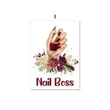 1 pieza Pintura de arte en lienzo para decorar la pared, póster y estampas nórdicas para el salón de belleza, opcional con marco, para peluquería, estilistas y esteticistas