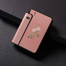 1pc High-End Elegant Tulip Flower Cigarette Case, Holds 10 Cigarettes, Creative Lighter Gift, Requires Separate Lighter Purchase ,Smoking Accessories, Smoking Accessories Girly, Cigarette Storage