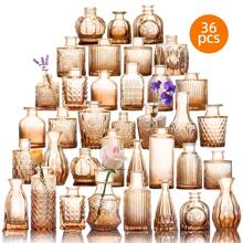 Superlele 30-64pcs Glass Bud Vases Bulk – Tiered Volume Discounts For Weddings & Events | Buy More Save More! Wholesale Pricing For Florists, Small Businesses & Bulk Orders