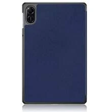 适用于荣耀 Pad X9 X8 X8A X8Pro 11.5 SE 11 11.5 英寸 S 平板电脑保护套适用于小新 Pad Tab M9 M10 M11 保护套适用于 Galaxy Tab S10 S9 S8 S7 FE Plus S6 Lite 平板电脑皮革三折叠支架保护套适用于 iPad Pro 11 Air 11 13 适用于小米 Redmi Pad SE 6S Pro 自动睡眠边缘保护壳 - 藏蓝色 - 查看 11