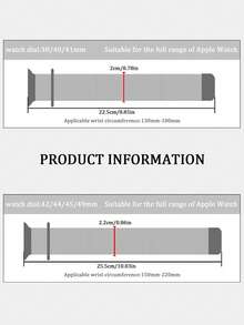 全新米兰尼斯不锈钢环形磁吸表带，金属磁吸表带，Ultra1/2，男女通用，适用于45/49/38/40/41/42/44mm。兼容1/2/3/4/5/6/7/8/Se系列腕表。透气轻盈，不闷热，不刺激，不易脱落。全系列腕表均可搭配S9和S10运动型及居家型防水表带使用。 - 彩色 - 查看 9