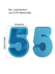 Alphabet & Number Silicone Resin Mold Casting And Flower Preservation - Deep Epoxy Resin Mold Set For DIY Weddings, Valentine's Day Gifts, And Home Decoration Artifacts - , Flexible And Non-Deforming Material, Easy Demolding And Cleaning
