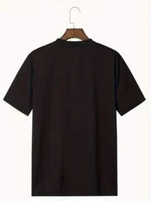 Optical Illusion Bigger Breast Size Cute Funny T-Shirt~DIS Valentine's Day Gifts - 黑色 - 查看 2