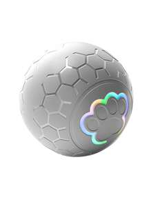 1 كرة أليف ذكية جديدة، وضعان، مزودة بإضاءة LED مدمجة، لعبة كلاب، للمشي مع الكلب/القط، للترفيه الذاتي، لعبة مضغ للحيوانات الأليفة، لإغراء الحيوان الأليف، كرة قفز آلية