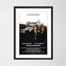 1PC The Blues Brothers Retro Vintage Movie Music Band Art Canvas Poster Classic Wall Decor For Home Office And Living Room Optional Frame