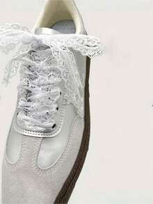 10pcs 1yard White Lace Edging Trim, Scalloped Lace Trim For Sewing, Crafts, Dresses, Gift Wrapping, Weddings, Home Decor