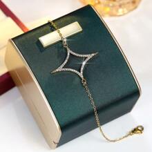 1 Set Small-Brand Minimalist Design Jewelry Set - Necklace & Earrings, Suitable For Everyday Commuting Wear