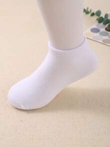 20/10/1 Paar weiße kurze Socken, gestricktes Rippbündchen-Design, atmungsaktiv und bequem, geeignet für den täglichen Gebrauch und Sport. Diese unsichtbaren vielseitigen kurzen Socken sind hautfreundlich und nicht stickig, ein Muss für Mädchen, lässige nahtlose Socken, keine Reibung oder Enge, eine großartige Geschenkwahl, Schulanfang Outfit, geeignet für Jungen und Mädchen, ganzjährig tragbar, Kindersocken, Teenager Socken, zufällige Stil-Lieferung. - Verschiedenfarbig - Übersicht 14