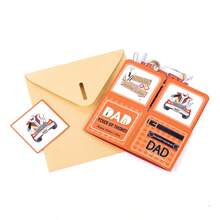 1pc Pop Up Fathers Day Cards For Dad 3D Tool Box Happy Fathers Day Pop Up Gift Card With Envelope For Dad Husband Papa Grandpa From Son Daughter Wife 3D Pop-Up Greeting Cards