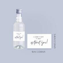 5pcs/10pcs/20pcs,Bridesmaid Champagne Labels Bridesmaid Proposal Labels Will You Be My Bridesmaid Or Bridesmaid Gifts Champagne Labels Bridesmaid Gifts Holidays Valentine's Day And Other Holidays Summer Birthday Wedding Beach Back To School School Supplies Room Decor - Multicolor - View 3