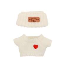 Pullover-passendes Stirnband, Schuhe, Brillen, Schultertasche Accessoire Set, modische Neuheiten Zubehör (Figur nicht enthalten)