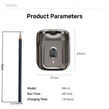 ENCHEN Shaver Mini Magnetic Razor Head Razor Waterproof Electric Portable At Home Or On-The-Go Shaver For Man Mini 6