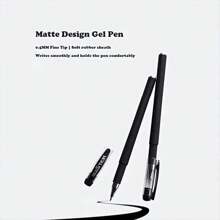 10 Stücke/20 Stücke schwarze matte Gelschreiber Set, 0,5 mm Extrafeiner Spitze für angenehmes Schreiben, verwischsicher, mit Clip für Büro & Schule, Unterschriftenstifte, Bürozubehör, Stifte, Pilotschreiber, Kinderstifte, Büro-Bedarf, Büromaterialset, Bic Stifte, Schulstifte, Stifte, Schulmaterial, Stifte, Stifte, Schulmaterial