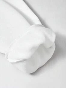 Tween Girls' Bow Print Hoodie Long Sleeve Top With Camisole & Pants Set - White - View 6