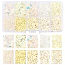1 Box Multi-Element Glass Beads And Sequins For Jewelry Making DIY Bracelets Necklaces Craft Beads - Multicolor - View 17