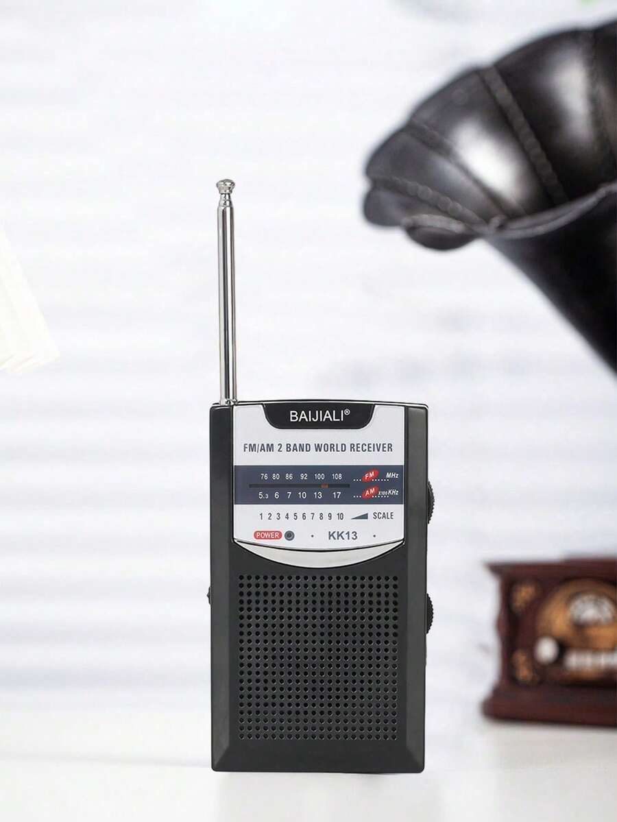 Rádio Manivela Manual De Emergência Com Lanterna LED Para Emergência