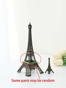 1 pieza Modelo de Torre Eiffel, figura decorativa para el hogar, utilería fotográfica, mejor regalo para cumpleaños, graduación, adorno decorativo