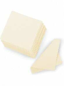 10 件珠宝清洁布，双面绒抛光布，柔软温和，恢复光泽，不损坏珠宝