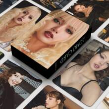 92pcs/55pcs LISA Solo LOMO Card | Thunder & ALTER EGO Album| World Tour Lisa Solo Collection | Kpop Cards, Selected Lisa Growth Collection Photo Commemorative Card,Pop Music Peripheral Fan Collection Card,92pcs (60 Cards + 32 Small Stickers), Box Decoration Birthday Gift Card