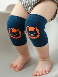 1 对卡通新生儿护膝，防滑透气