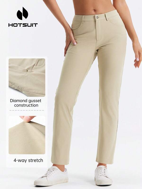 HOTSUIT Women Golf Jogger Pants Lightweight Stretch Pants Ideal For Daily And Sport Wear