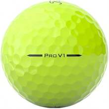 Pro V1 Yellow Golf Ball Pack Of 12 - Yellow - View 5