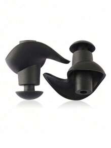 3/1 Paio di tappi per orecchie a spirale in silicone, aderenti, antiscivolo - Accessori per il nuoto per adulti, elementi essenziali per la spiaggia, accessori per la spiaggia, galleggianti per piscina