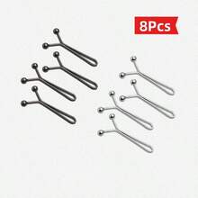 8pcs/16pcs/24pcs Invisible U-Shaped Waist Cincher Clips, Pants Waist Shortener Clips, No Sewing Required For Adjusting Waist/Hem/Cuff Length, Suitable For Clothing, Scarves, Curtains And Daily Use - Multicolor - View 29