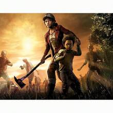 1pc /3PCS The Walking Dead: The Telltale Definitive Series Wall Arts Posters Optional Frame Pop 'The Walking Dead' Best Game Poster Print Retro Room Cafe Bar Art Wall Decoration Aesthetic Artwork Unframed - Multicolor - View 12