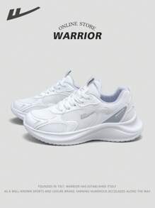 WARRIOR 1 par Nuevos zapatos para correr de la serie Warrior para mujeres, verano 2025, de corte bajo con cordones delanteros, Top transpirable, suela ultraligera y suave, versátil y cómodo, apto para trotar al aire libre, entrenamiento, uso diario y campus