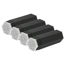 500 micro brochas - Etiquetas micro de precisión para extender las pestañas, aplicadores de rímel negro - Muy adecuados para ojos, odontología, pestañas, cejas, cuidado personal