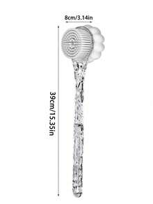 1 件二合一塑料沐浴身体刷，两端均可使用，背部磨砂沐浴刷，长柄去角质沐浴刷，去角质身体磨砂膏，男女去角质身体刷，适用于浴室淋浴，沐浴工具，按摩多功能清洁刷，淋浴配件，浴室配件（黑色，白色）回到学校