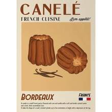 Món ăn Pháp Món tráng miệng Ẩm thực Croissant Mexico Taco Phim hoạt hình Poster Tranh vải Canvas Nghệ thuật treo tường Hình ảnh Nhà bếp Quầy bar Trang trí nhà Khung tùy chọn - Nhiều màu - Xem 46
