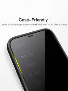 Paquete de dos piezas de protector de pantalla de vidrio templado de 9H de dureza para 16 Pro Max/16 Plus/16/16 Pro. Adecuado para la serie , con diseño de cobertura completa, suave y brillante. Ideal como regalo para cumpleaños, familia y amigos. Protección anti espía para la pantalla del teléfono.