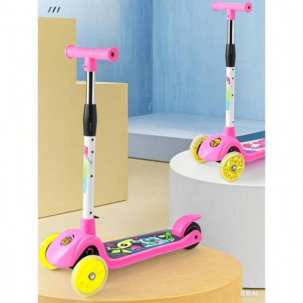 Scooter Plegable, Patin Scooter Montable 3 Ruedas Luces Led Patineta, Patin De Empuje 3 Ruedas Led Intermitente Inclinación Lean Niños Niñas de 3-12 Años. Scooters para Niños, Scooter para Niños Niñas 3-12 Años Patinete De 3 Ruedas con Luces LED, Patín del Diablo Niño Scooter para niños y niñas de 3 a 12 años con 3 ruedas y luces LED, scooter tipo diablo para niños, con ajuste de altura,con Luces LED, plegable para niños y niñas pequeños, 3 en 1: se puede sentar, montar, y deslizar. Con función de deslizamiento Patín Del Diablo Con Luz En Las llantas, Scooter Plegable Para Niños Con 3 Ruedas, Con Luz y Freno Trasero, Patinete Plegable Para Niños, Patines Para Niñas y Niños, Juguetes Para Niños y Niñas, Juguetes Para Dia del Niño