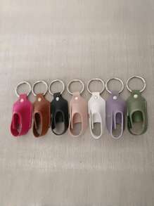 Artificial Leather Asthma Inhaler Holder, Unisex Casual Faux Leather Keychain Pouch, Portable Protective Travel Case Suitable For Asthma Inhalers And Cough Syrup, Easy To Carry Accessory While Going Out, Inhaler Holder PU Leather Keyring Protective Travel Carrying Mini Leather Box, Lightweight Carrying Case With Carabiner, Does Not Include Inhaler (Box Only), Artificial Leather Holder, Inhaler Accessories