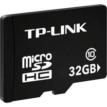 tp-link TF-Karte für Videoüberwachungskamera 32G-Speicherkarte zur Sicherheitsüberwachung Schnelle Lese- und Schreibgeschwindigkeit Stabile Leistung 24 Stunden Allwetterlagerung Lese- und Schreibgeschwindigkeit der Klasse 10 TL-SD32L