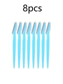 24pcs Multicolor Eyebrow Trimmer, Portable Eyebrow Shaver Razor Shaper Tool For Face Hair Removal, Grooming And Personal Care, Easy To Use Shaving And Depilating. Compact And Lightweight With A Protected Fine Shaver Head For Precise Trimming While Helping To Prevent Scratches And Cuts.